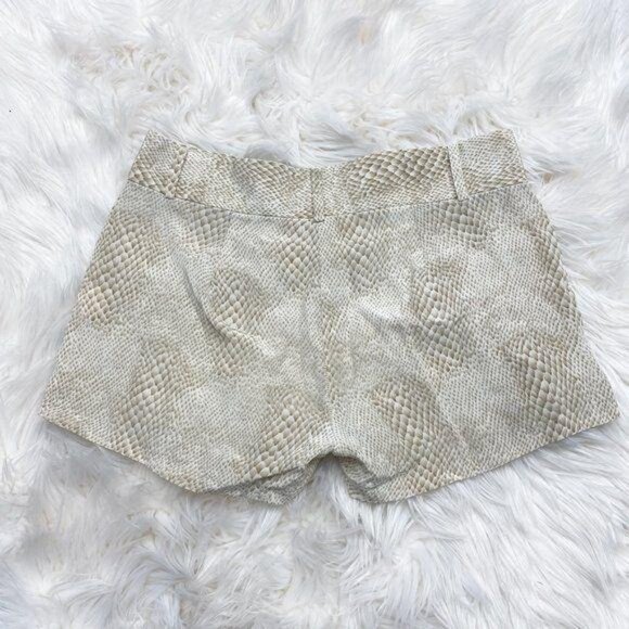 Amanda Uprichard Silk Snake Print Shorts - Picture 2 of 4